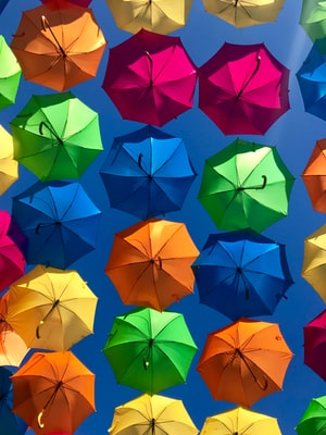 Assorted deštníky
