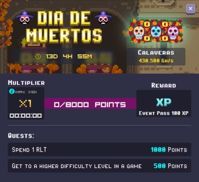 Rollercoin - Dia De Muertos Event Thumb